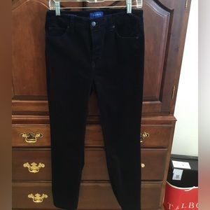 Talbots High-Waisted Straight Leg Corduroy Jean (Size 4)